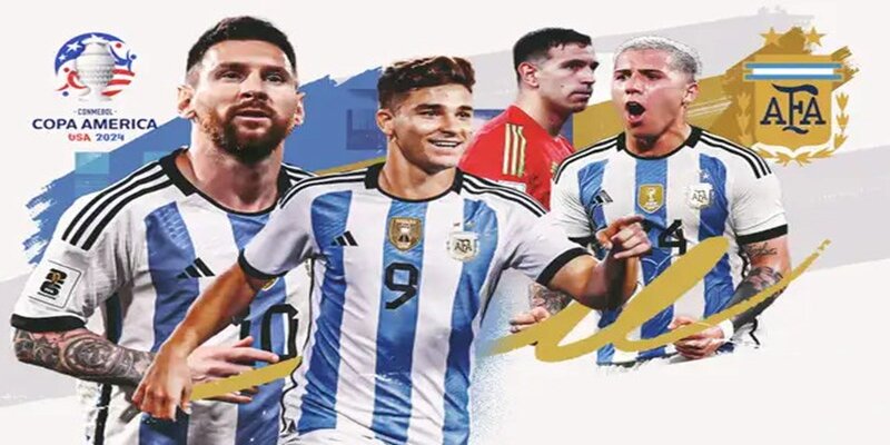 Argentina đang là đương kim vô địch tại lịch thi đấu copa america